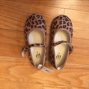 NWT Gap Toddler Girl Leopard Ballet Flats